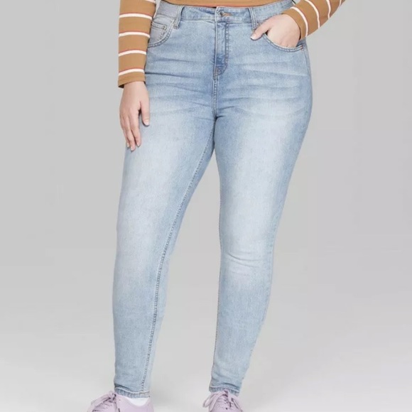 Wild Fable Women's 00 High Rise Skinny Jegging - Picture 1 of 10